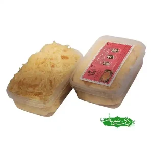 پشمک زعفرانی حاج خلیفه