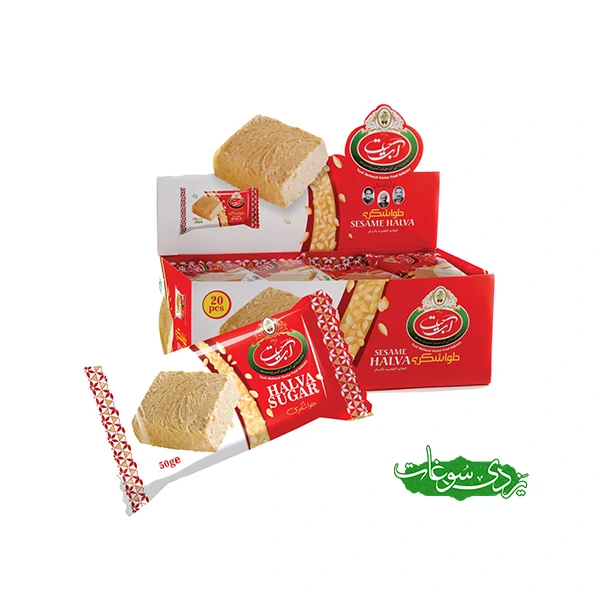 sade-halva-shekari-50g حلوا شکری ساده (آب حیات) – 50 گرم