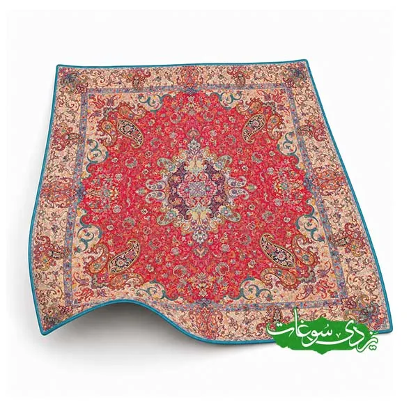 terme-gherme-chehel رومیزی ترمه طرح چهلستون ممتاز